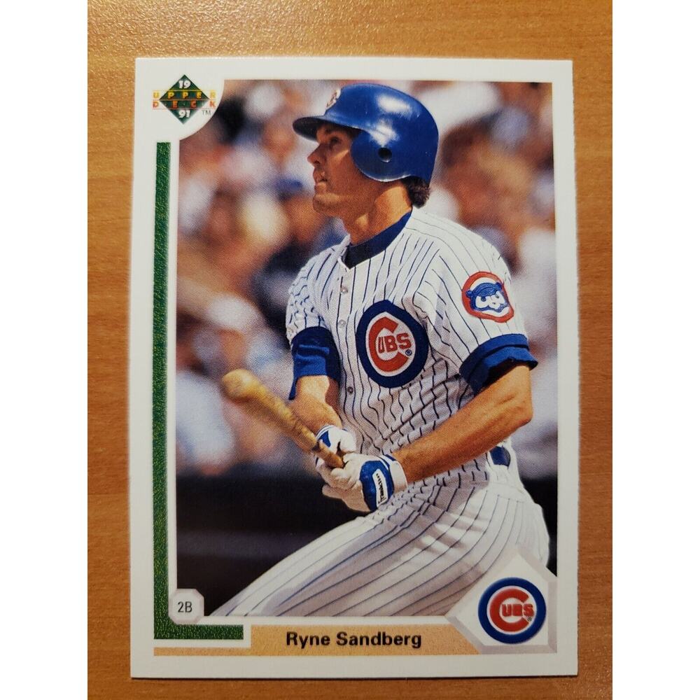 Ryne Sandberg 1991 Upper Deck #132 - Chicago Cubs - MLB